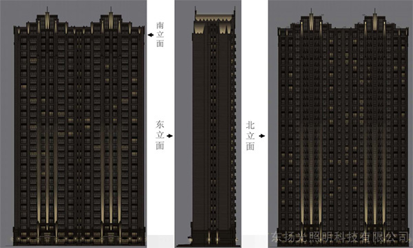 2號樓照明設(shè)計效果圖